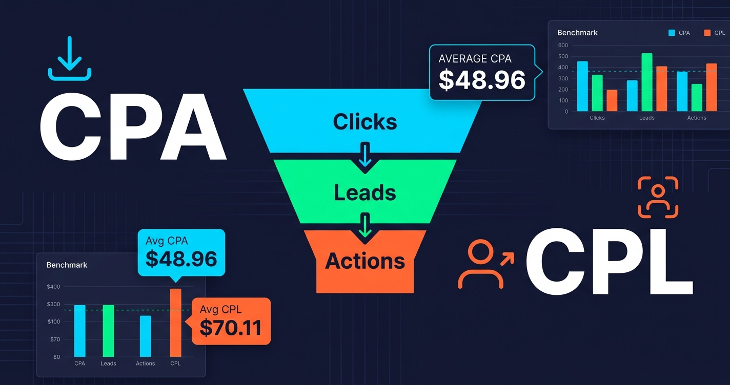 Featured image for Cost Per Action (CPA) & Cost Per Lead (CPL): The Ultimate Guide for 2025