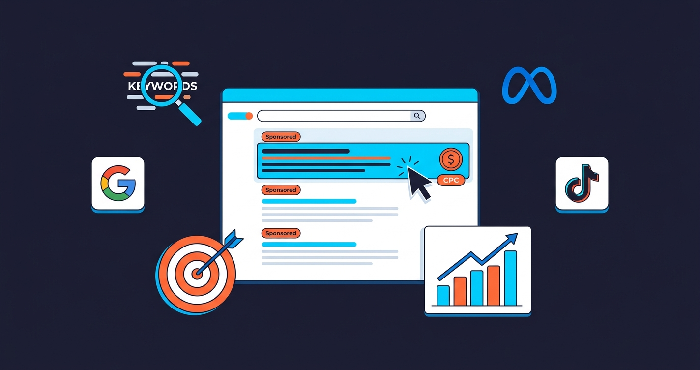 Featured image for PPC Advertising: The Complete Guide to Pay-Per-Click Marketing (2025)